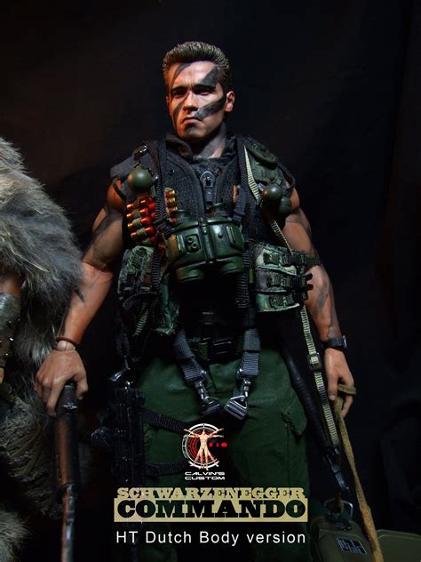 Calvins Custom One Sixth Scale Commando Arnold Schwarzenegger Photo