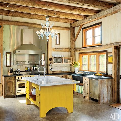 11 Charming Farmhouse And Barn Kitchens Photos Architectural Digest