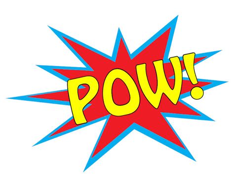 Superhero Pow Clipart Best
