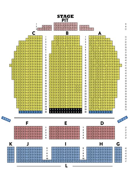 Fox Theatre Atlanta Interactive Seating Chart Two Birds Home