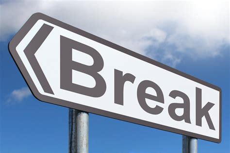 Break - Highway Sign image