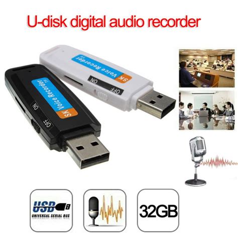 Digital Voice Recorder With Usb Flash Drive Javsh