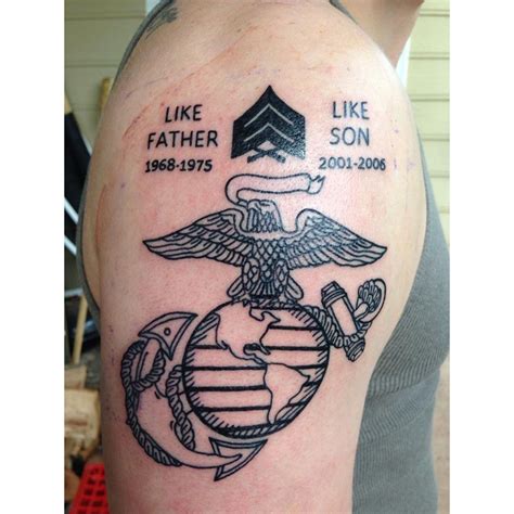 Pin By Juan Rivera On Usmc Tats Military Tattoos Marine Corps