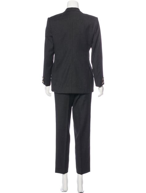 Gianni Versace Vintage Wool Pant Suit Clothing Gve20660 The Realreal