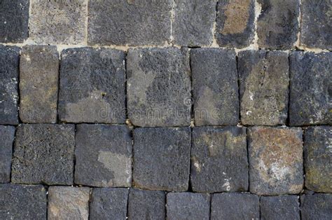 Stone Wall Rock Stone Texture Blocks Are Bricks Stock Photo Image