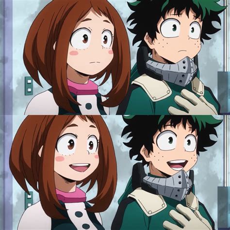 Characters Uraraka Ochako Midoriya Izuku Deku X Uraraka Hero Anime Images And Photos Finder