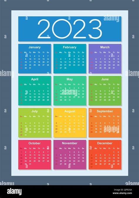 Calendario 2023 Lindo Para Imprimir Imagesee