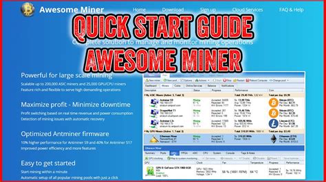 Awesome Miner - Beginners guide to Mining Crypto - Coin Info