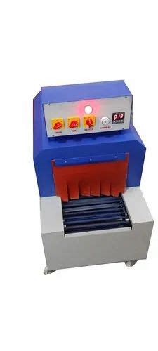 Mild Steel Plastic Heat Tunnel Shrink Wrapping Machine Automation Grade Automatic At Rs 25000