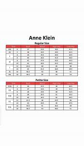 Anne Klein Clothing Size Chart