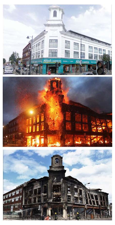London underwent 15 operations over the course of 6 years in order to look like park, according to a january 2020 dr. London Riots: Photos of before and after - Motley News ...