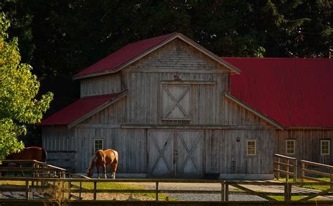 Old Style Horse Barn By Jordan Blackstone Horse Barn Horse Barns Barn