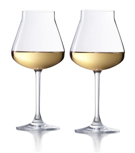 Baccarat Set Of 2 Château Baccarat White Wine Tasting Glasses 380ml