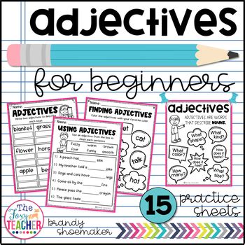Start learning vedic maths from beginner to advance level with latest tips, tricks, notes and pdf. Adjectives for Beginners Practice Sheets by Brandy ...