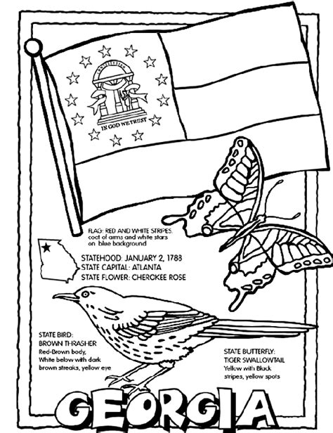 1020x1440 unbelievable new york state tree coloring page printable pics. Georgia (U.S.State) Coloring Page | crayola.com