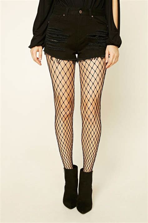 Fishnet Tights Fish Net Tights Outfit Fashion Edgy Outfits