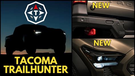 New Tacoma Toyota Tacoma Teaser Need To Know Everything Car