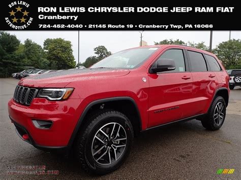 2020 Jeep Grand Cherokee Trailhawk 4x4 In Redline 2 Coat Pearl 417194