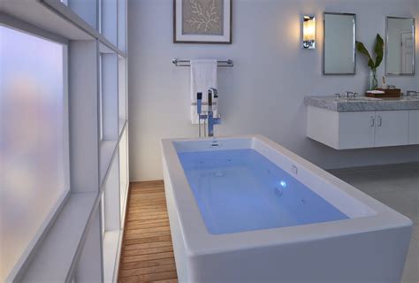Freestanding acrylic corner jacuzzi tub. Bianca Freestanding Whirlpool Tub | For Residential Pros