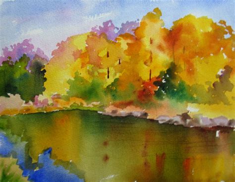 Nels Everyday Painting Fall Watercolor Sketches Sold