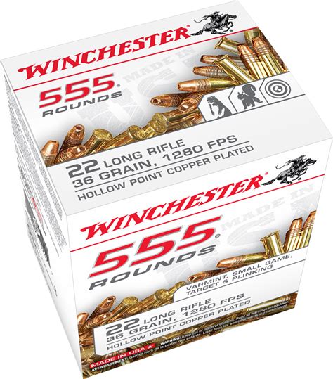 22lr555hp Winchester Ammunition