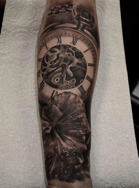 100 Awesome Watch Tattoo Designs Art And Design Space Tattoo Sleeve