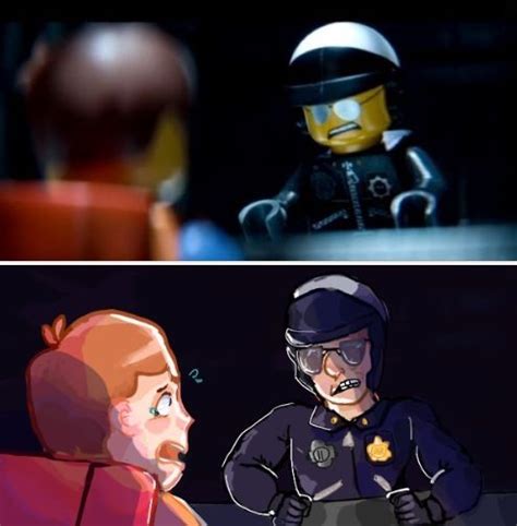 Emmett And Gcbc Lego Film Lego Movie 2 Movie Tv Good Cop Bad Cop