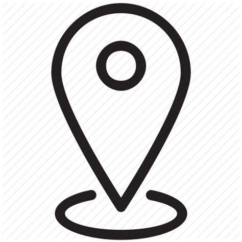 Location Icon White Png 375676 Free Icons Library