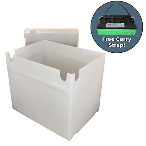 Gc G Dual 6v Deep Cycle Battery Box Auto Marine And Rv Side By