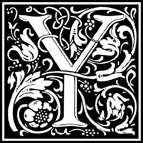 Letter Y In Different Fonts