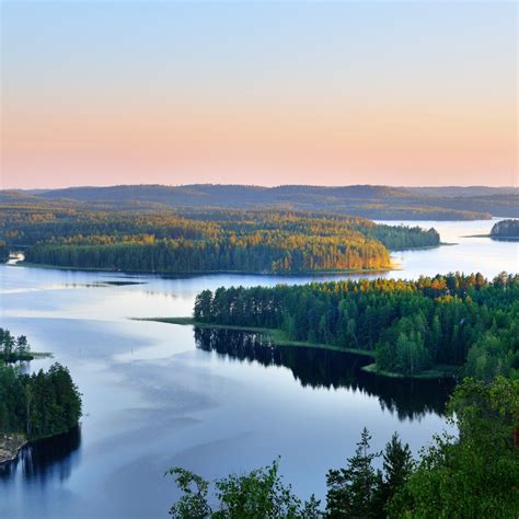 Summertime On Finlands Lake Saimaa