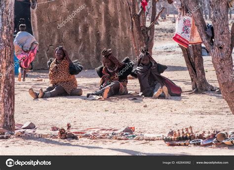 Himba Village Namibia Stock Editorial Photo © Njaj 482645992