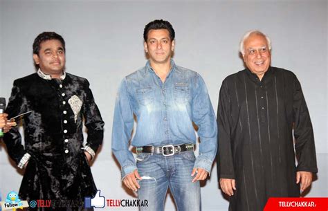 Salman Khan Launches Ar Rahman And Kapil Sibals Music Album Raunaq