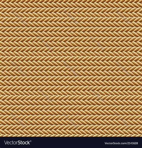 Seamless Brown Rope Texture Royalty Free Vector Image