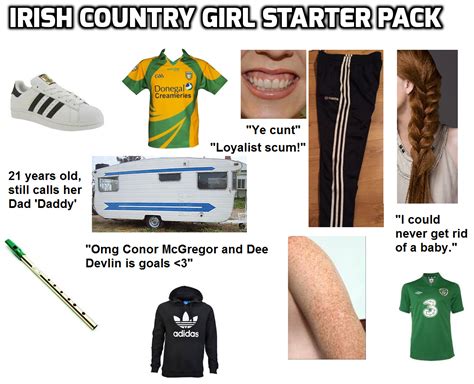 The Irish Country Girl Starter Pack Rstarterpacks