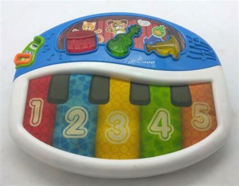 Baby Einstein Discover And Play Piano Tri Lingual 3 Play Modes Lights
