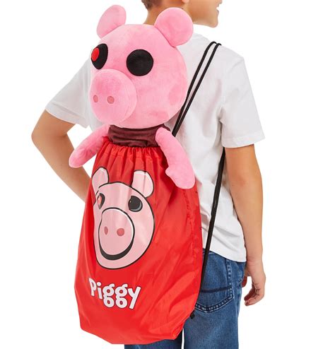 Piggy Piggy Jumbo Plush One 16 Large Plush W Drawstring Bag Seri