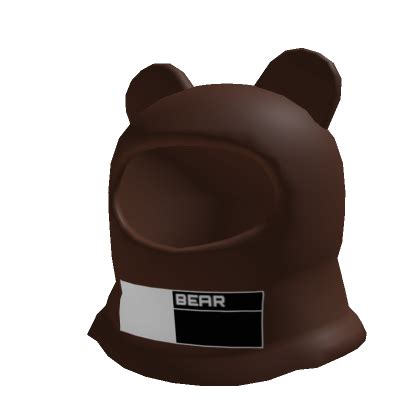 Adorable Bear Mask Roblox Item Rolimon S