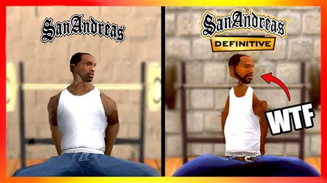 GTA San Andreas Definitive Edition Is EMBARRASSING YouTube