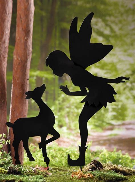 Ooooo Wonder If I Can Make From Wood Fairy Silhouette Shadow