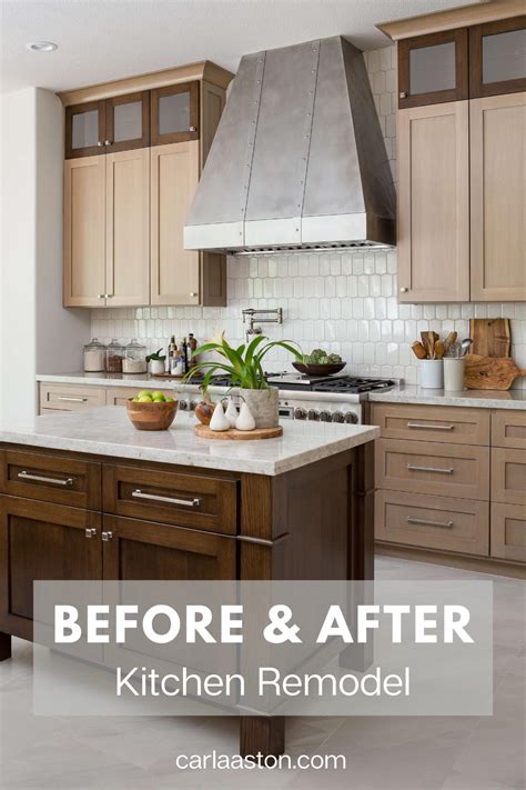 Kitchen Makeover Goodbye Old Oak Cabinets Hello New Before And