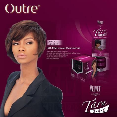 TARA PCS OUTRE VELVET REMY HUMAN HAIR WEAVE EXTENSION EBay