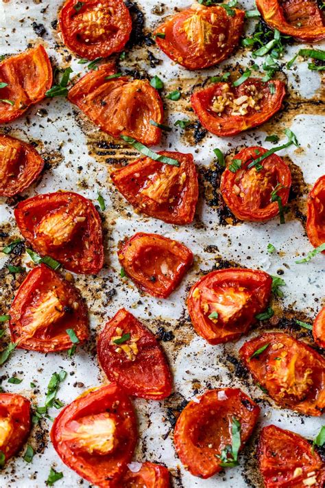 Roasted Tomatoes Relieve Time