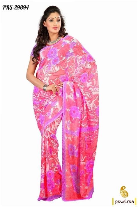 Designer Printed Silk Sarees Only 500 To 1000 Rupees With Pay Cod