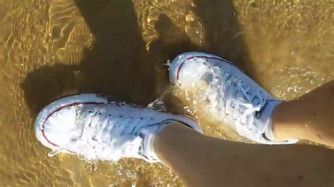 Wet White Converse Part 2 Youtube