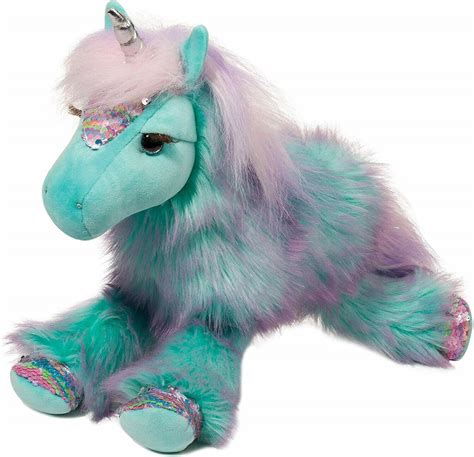 Douglas Cuddle Toys Veda Unicorn Rainbow Fuzzle 4274 Stuffed Animal