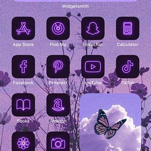 How many green icons are there in flaticon? 100 Purple Neon App Icons, Neon Aesthetic iOS 14 Icons ...