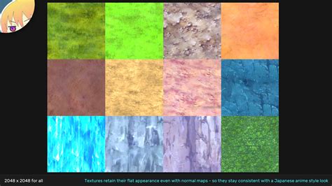 Anime Textures V2 Mountain And Ground In Textures Ue Marketplace