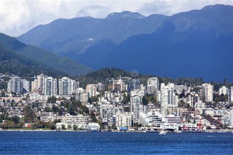 West Vancouver Residential District Stock Photo Image Of City