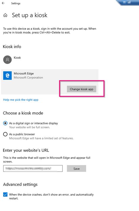 Windows Run Chrome Kiosk Mode In Windows Assigned Access